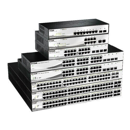 Switch D-Link DES-1210-28P 28-port 10/100M POEx24 SFPx2