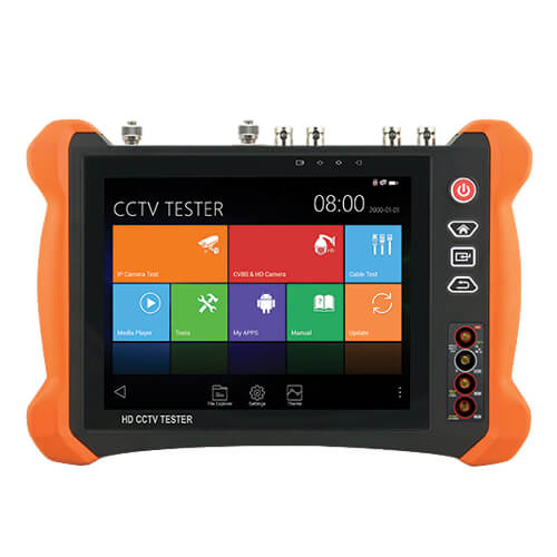 Comprobador CCTV multifuncinal SF-TESTER8-5N1-4K LCD 8" 2048x1536 TDR Wifi
