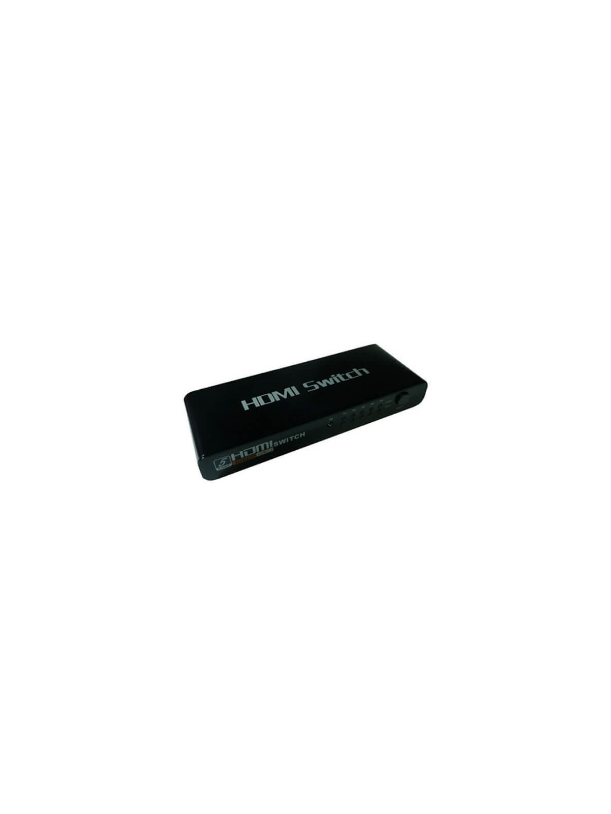 Switch HDMI 5 entradas  4K (5x1) con mando y amplificador HDCP HDMI 1.4