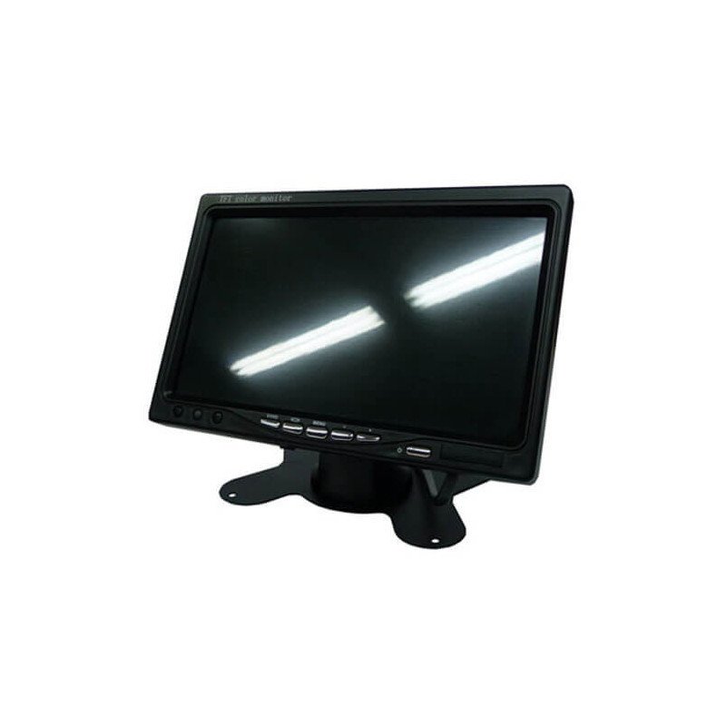 Pantalla LCD  7" para cámara trasera LS726 640x480 RCAx2 Audio 12/24V