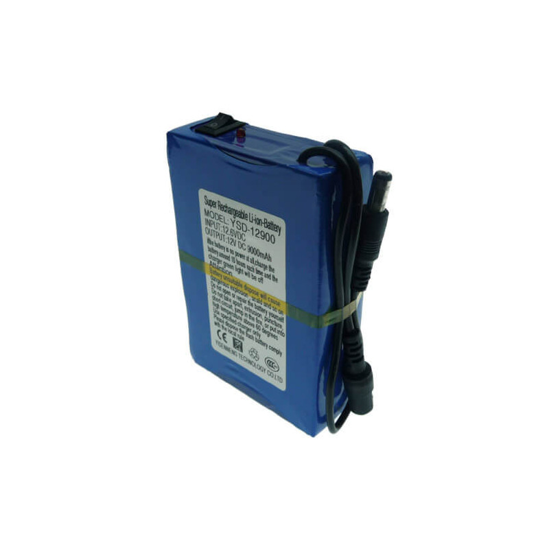 Batería recargable litio (Li-Ion)  12V  9000mAh YSD12900