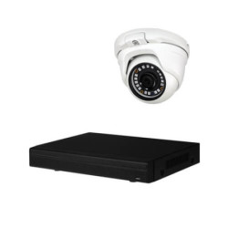 Kit videovigilancia 8 cámaras   HD 1MP disco duro 2Tb exterior