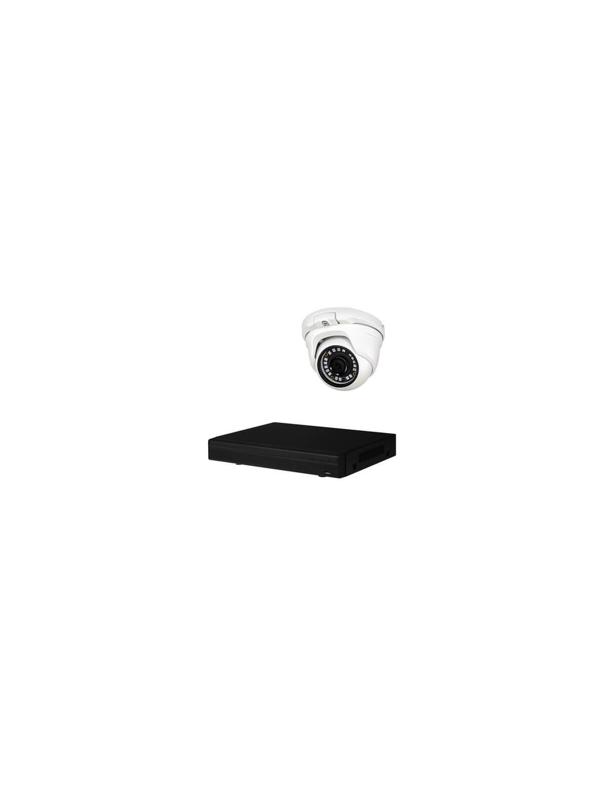 Kit videovigilancia 8 cámaras   HD 1MP disco duro 2Tb exterior