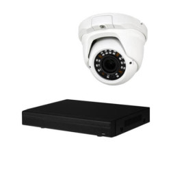 Kit videovigilancia 8 cámaras   HD 1MP disco duro 2Tb exterior varifocales