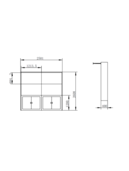 KIT-VIDEOWALL55-2X2-FLOOR-V2