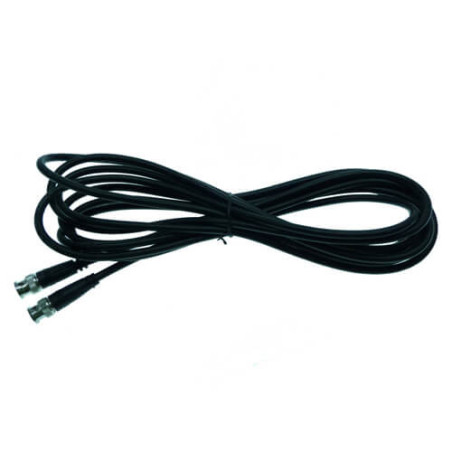 Cable alargo   coaxial RG59 BNC negro (5m)