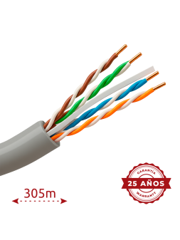 Bobina cable de red  UTP...