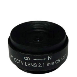 Óptica fija para cámara videovigilancia  2.1mm SSE02112NI