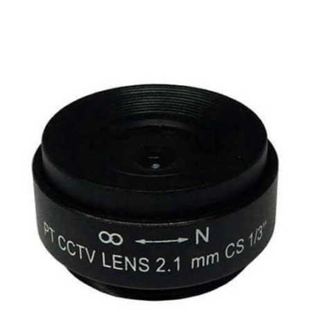 Óptica fija para cámara videovigilancia  2.1mm SSE02112NI
