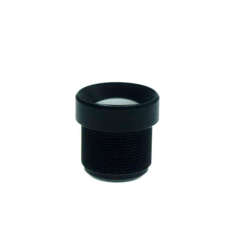 Lente fija M12 tipo Board Lens 12mm 2MP