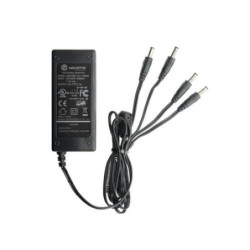 Fuente de alimentación (transformador) 12VDC 5A con 4 salidas 2.1mm DC12V5A