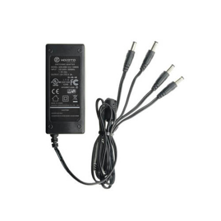 Fuente de alimentación (transformador) 12VDC 5A con 4 salidas 2.1mm DC12V5A