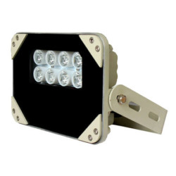 Foco infrarrojos array       S-SE8-60-C-IR 8 leds 60 metros 60º 12VDC