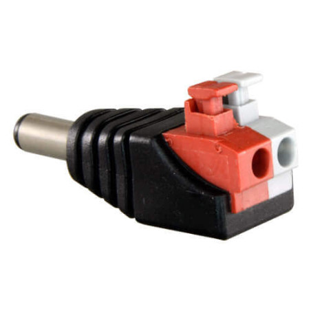 Conector alimentación 2.1mm hembra rápido