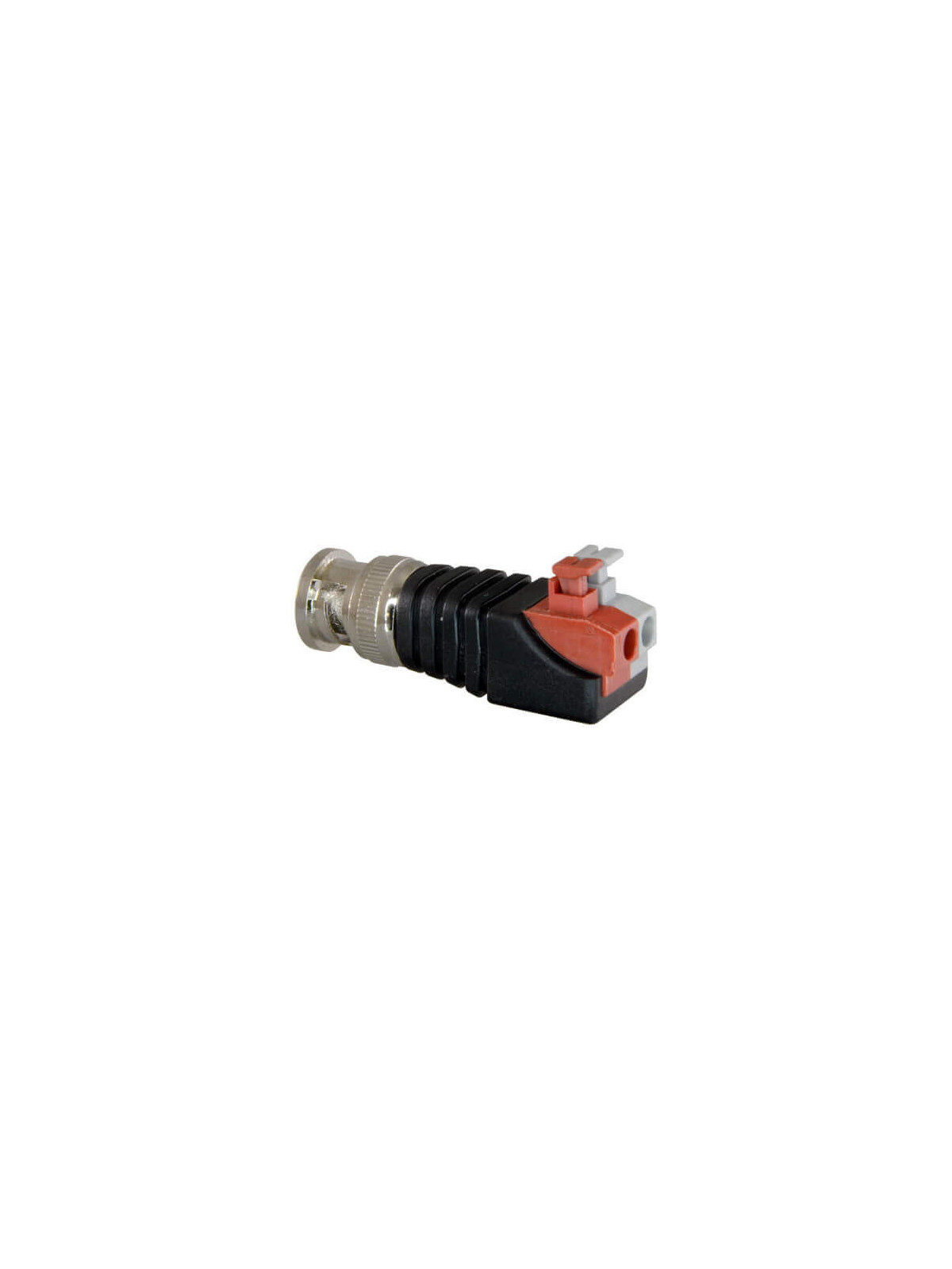 Conector BNC con salida +/- de dos terminales rápido