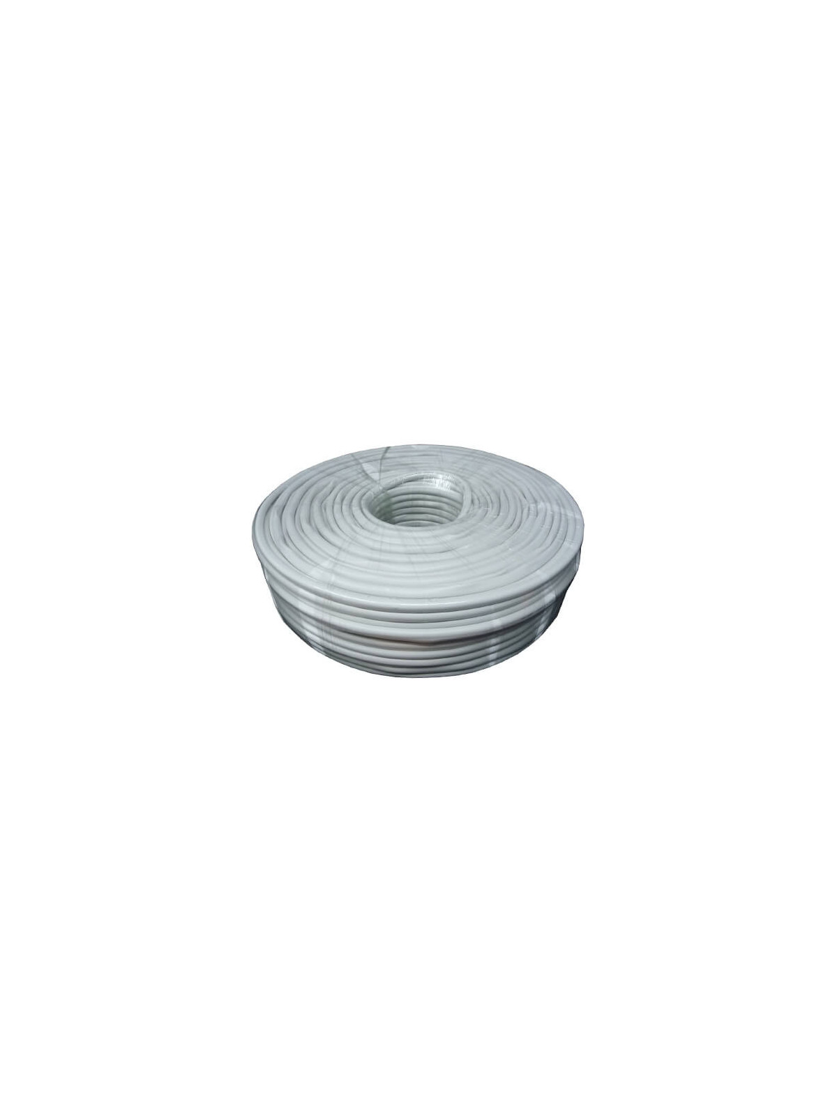 Cable combinado coaxial  RG59+2x0.81 Blanco (100m)