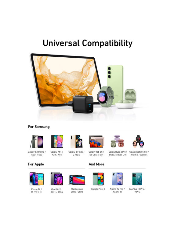 ANK-312-WCHARGER-25W1C-B