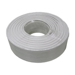 Cable coaxial RG59 Blanco (300m)