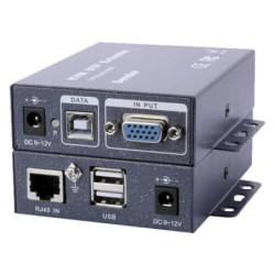 Extensor de VGA+USB sobre UTP 1920x1440 100m (VGA-KVM-EXT)