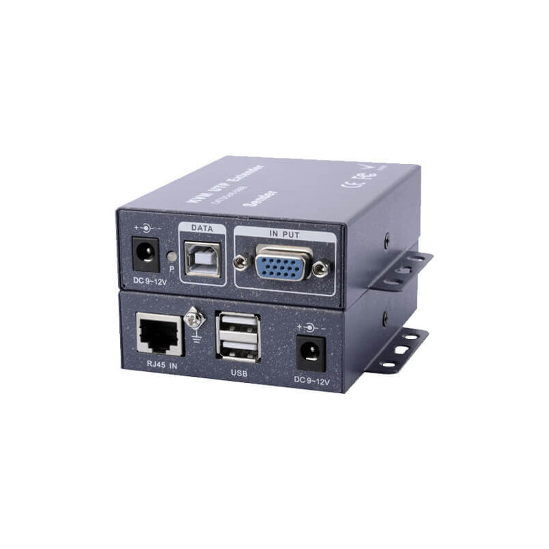 Extensor de VGA+USB sobre UTP 1920x1440 100m (VGA-KVM-EXT)