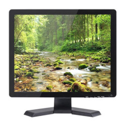 Pantalla LED 19" SF-MNT19BNC-B 1280x1024 VGA HDMI BNC S-Video