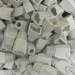 Protector cable red RJ45 Blanco