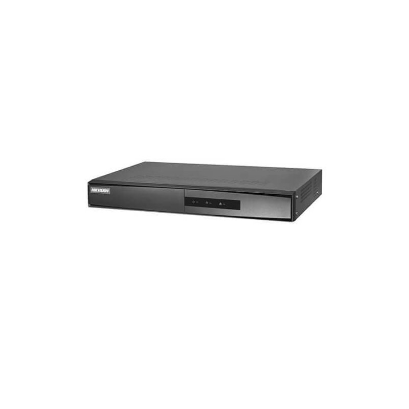 Grabador NVR   Hikvision      DS-7604NI-K1/4P 4ch 8MP 160Mbps H265 HDMI4K SATAx1 POEx4