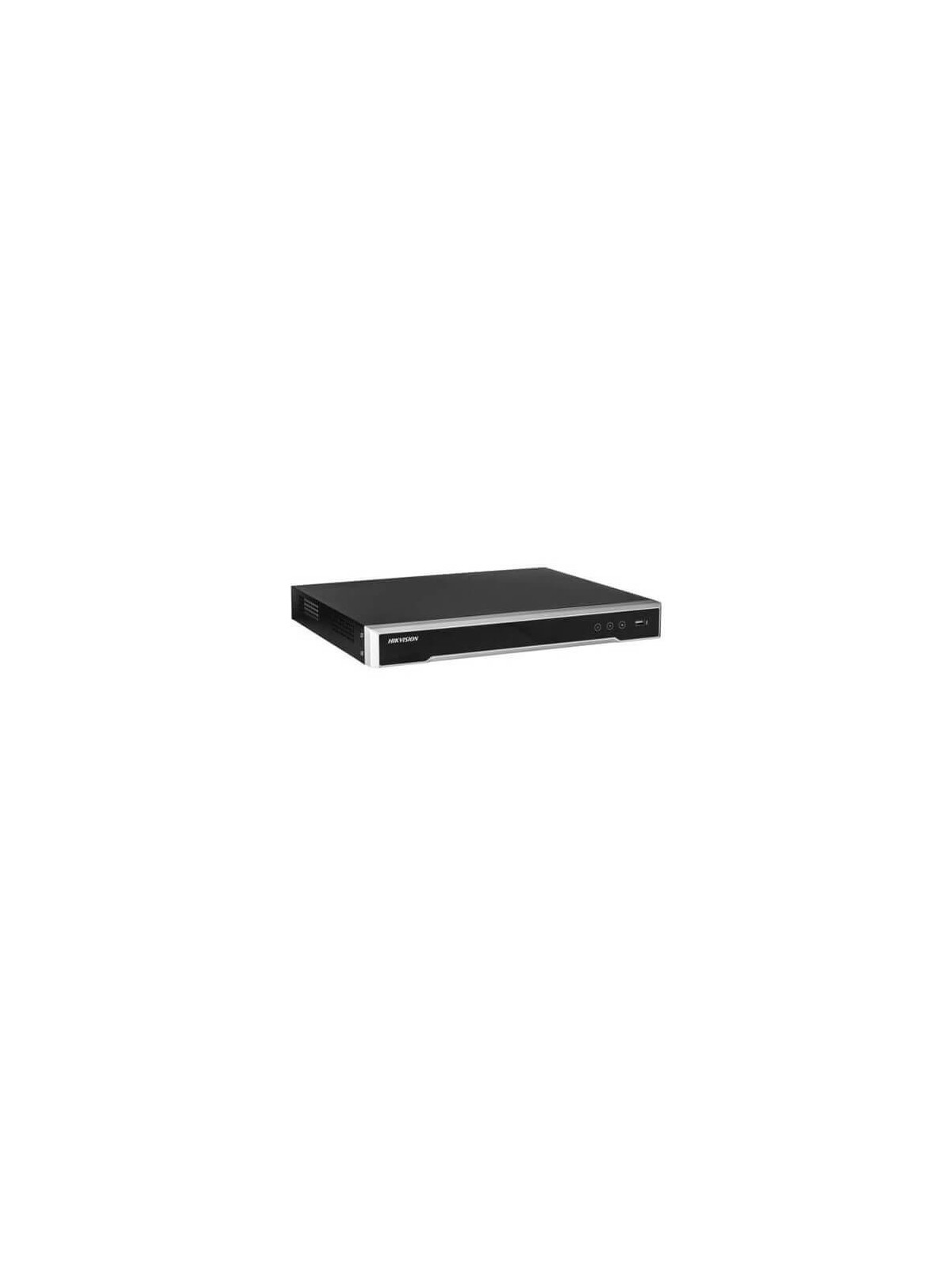 Grabador NVR   Hikvision      DS-7616NI-K2/16P 16ch 8MP 160Mbps H265 HDMI4K SATAx2 Alarmas POEx16