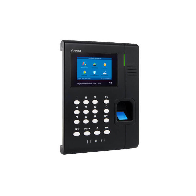 Control de presencia Anviz C2 Huellas RFID Teclado USB Flash