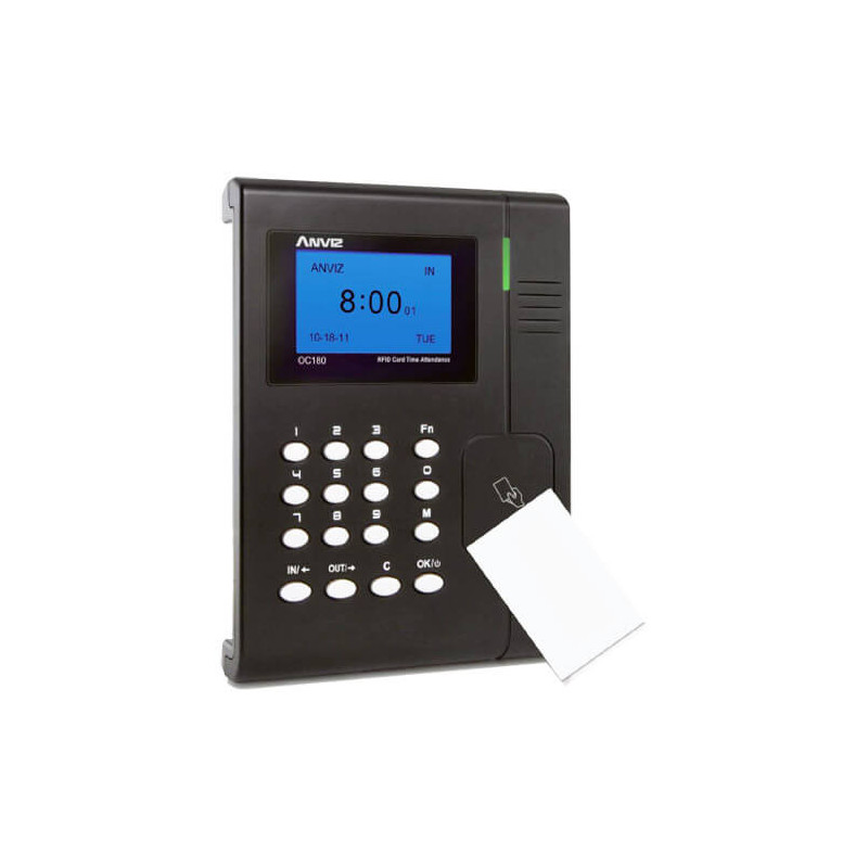 Control de presencia Anviz OC180 RFID Teclado TCP/IP USB Flash