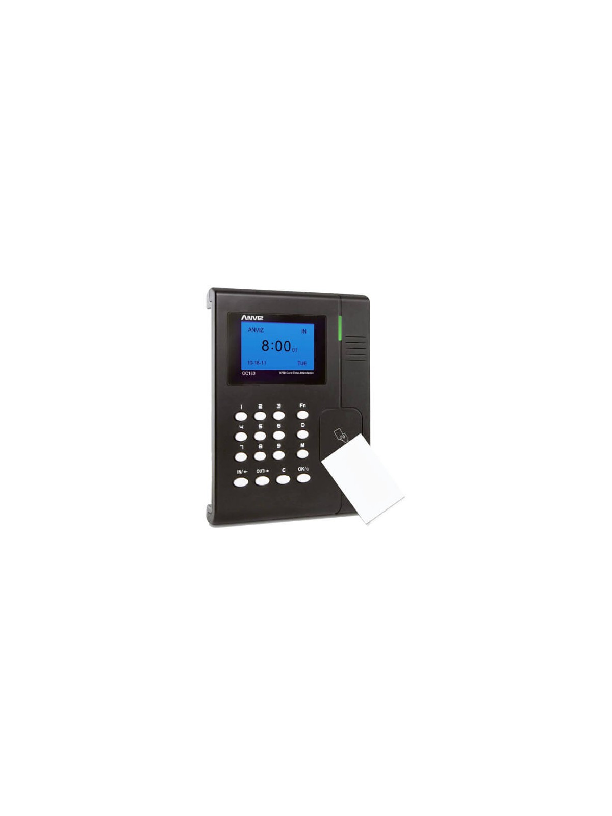 Control de presencia Anviz OC180 RFID Teclado TCP/IP USB Flash