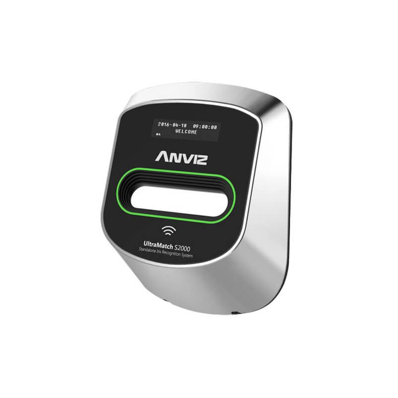 Lector biométrico autónomo Anviz S2000-IRIS Iris RFID TCP/IP RS485 Wiegand26