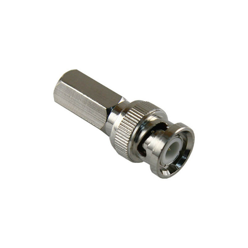 Conector BNC twist-on para enroscar