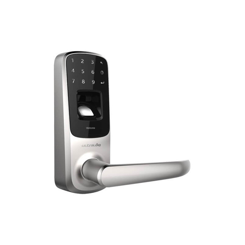 Cerradura inteligente Anviz Ultraloq UL3-BT-SN para control de accesos Lector Biométrico Teclado Bluetooth Autónoma