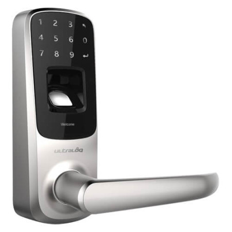 Cerradura inteligente Anviz Ultraloq UL3-BT-SN para control de accesos Lector Biométrico Teclado Bluetooth Autónoma