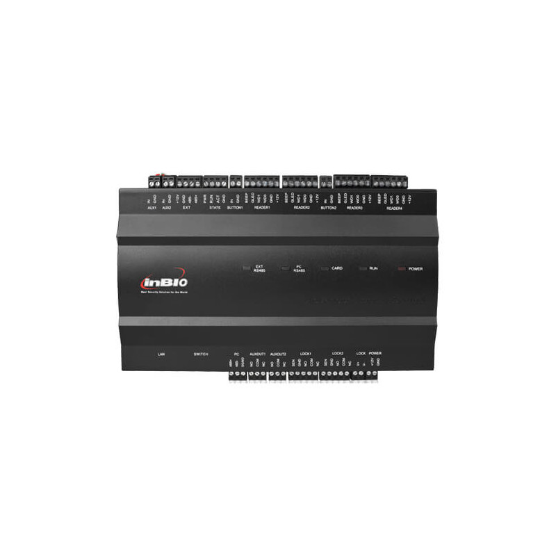 Controladora de accesos biométrica  ZKTeco ZK-INBIO260 Wiegand RS485 Relé2x