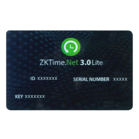 Licencia software control de presencia ZKTeco ZK-TIMENET-SOF 50 dispositivos 2000 Usuarios