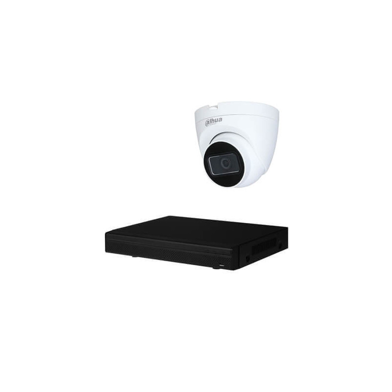 Kit videovigilancia 6 cámaras 4MP disco duro 2Tb  interior PVC