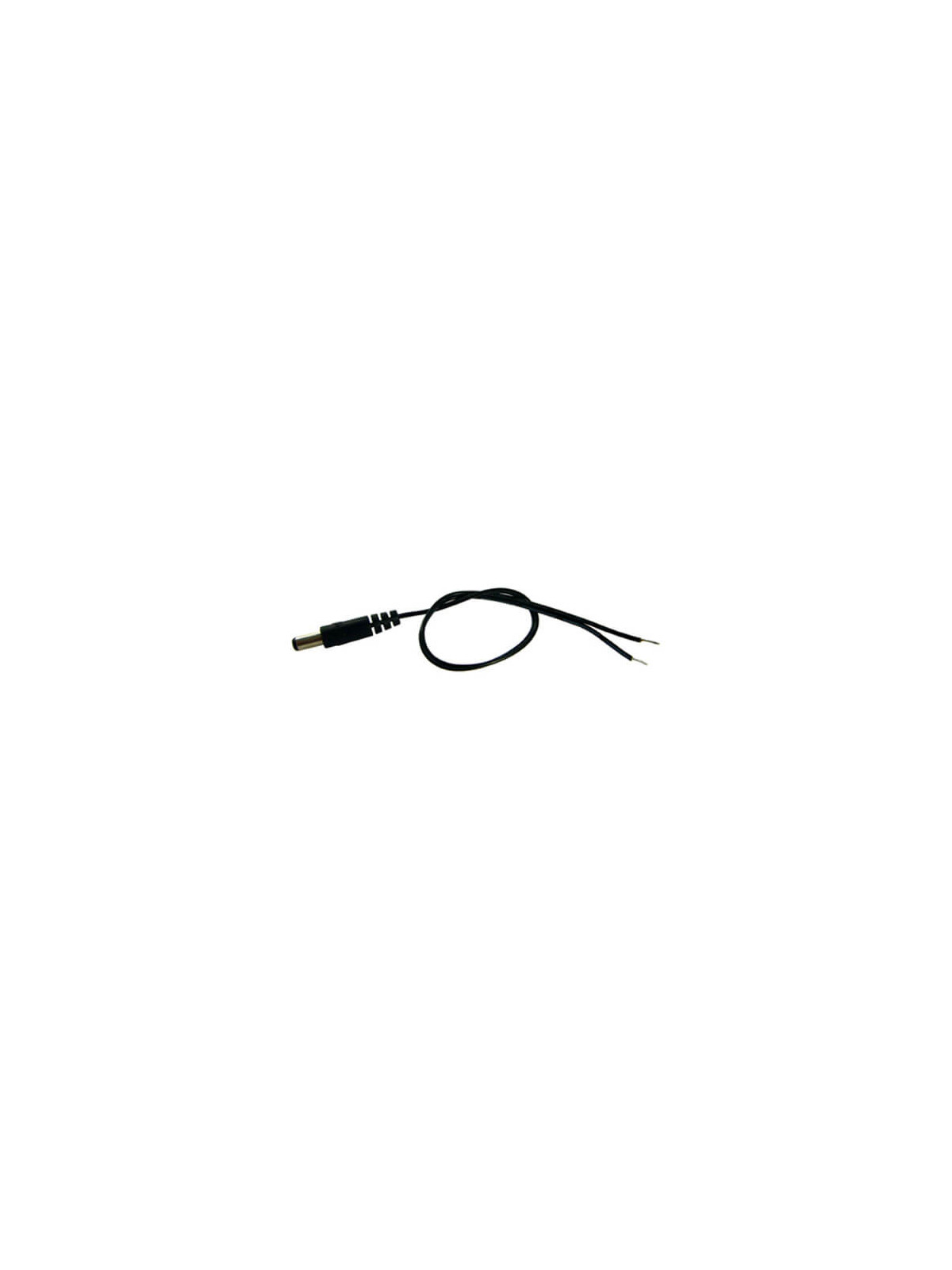 Cable alimentación  1 a 1 (cable a 1x2.1mm hembra) 0.25m