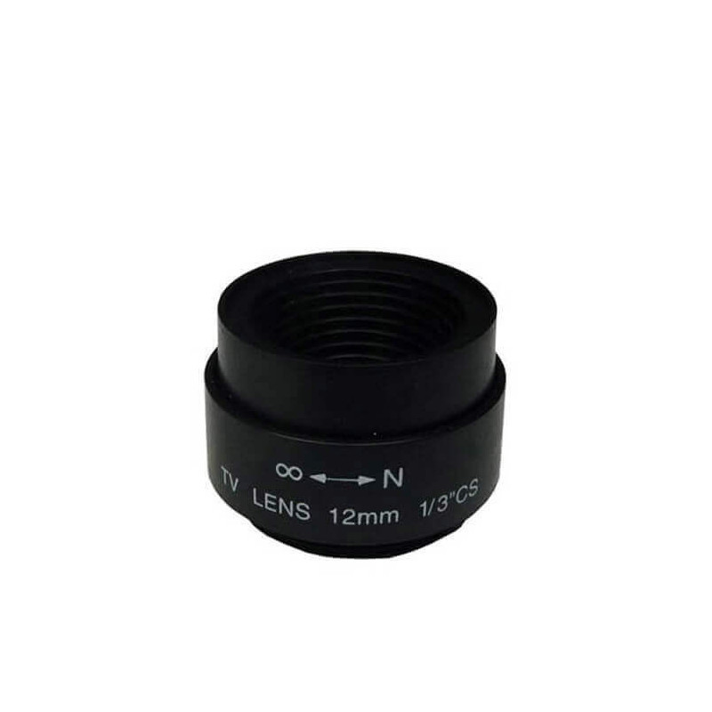Óptica fija para cámara videovigilancia 12mm SSE1212NI