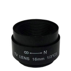 Óptica fija para cámara videovigilancia 16mm SSE1612NI