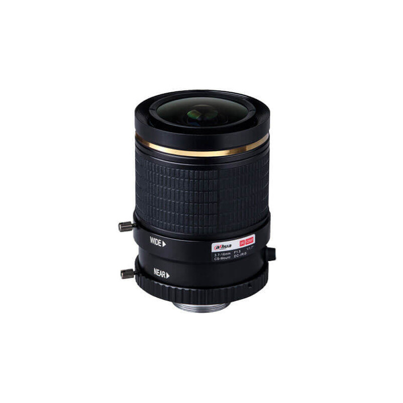 Óptica varifocal auto iris para cámara 3.7 - 16mm LN03-16DC-12MP