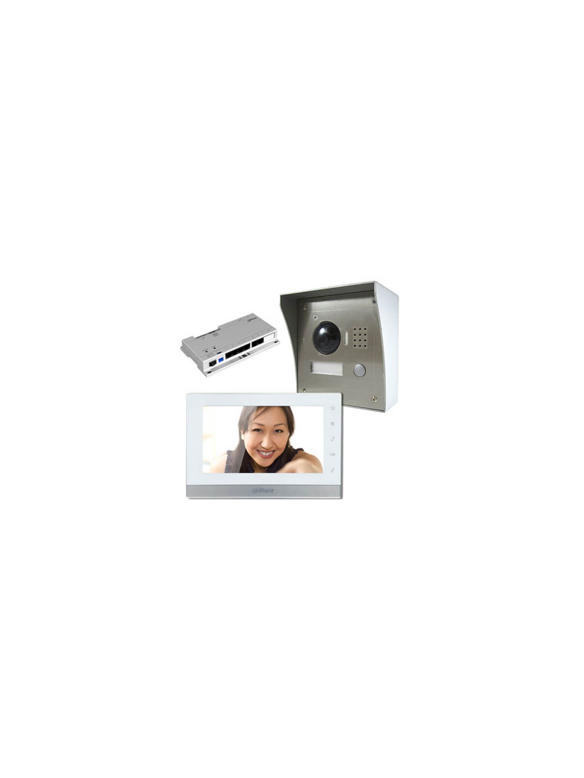 Kit videoportero  IP Dahua con cámara 1.3MP para superfície (KITVP-IP-SUP)