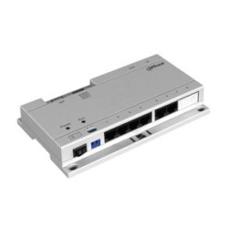 Switch POE Dahua VTNS1060A 6 puertos para VTO y VTH 24VDC