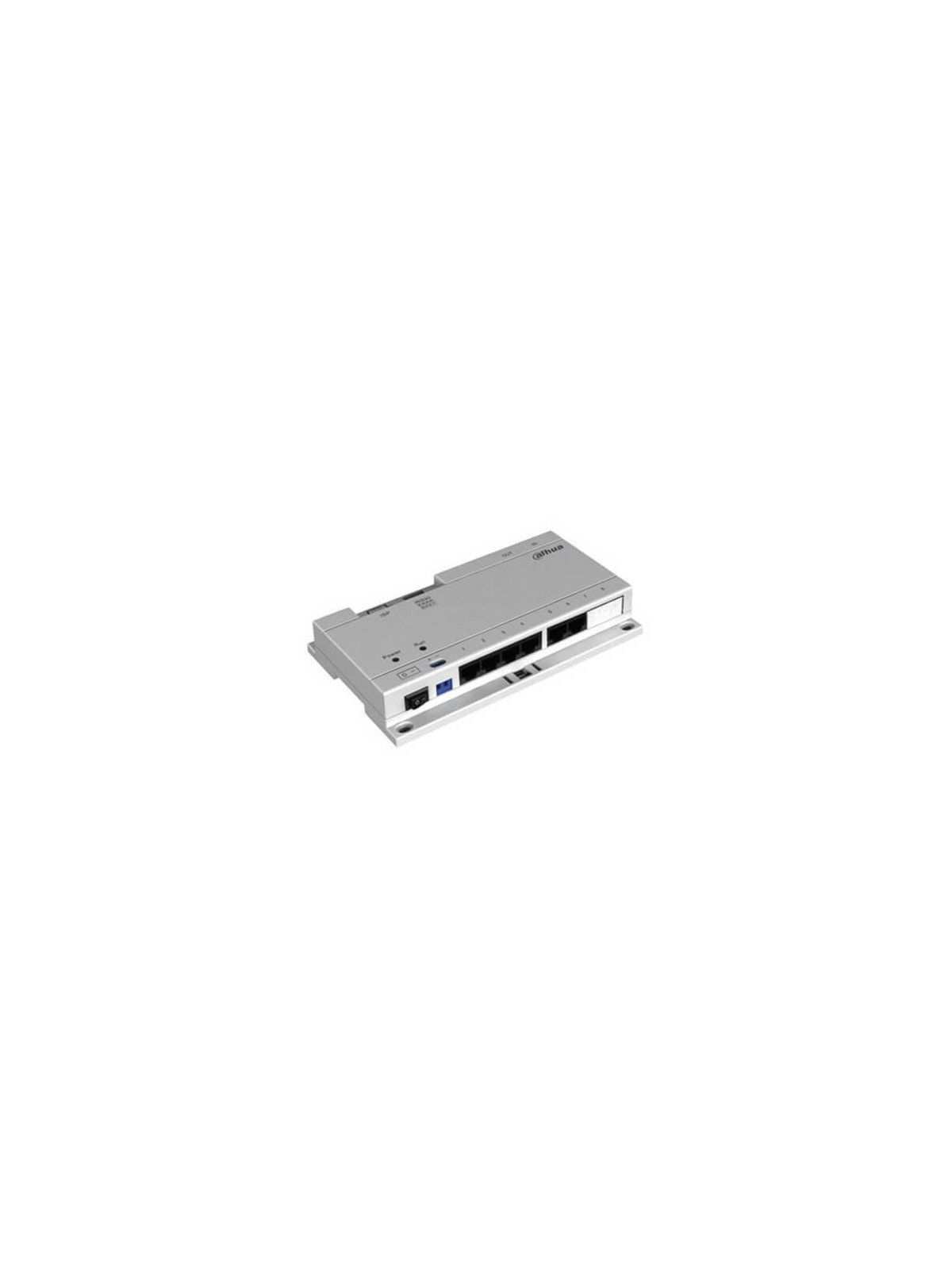 Switch POE Dahua VTNS1060A 6 puertos para VTO y VTH 24VDC