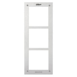 Marco exterior Dahua VTOF003 para 3 módulos de videoportero Dahua