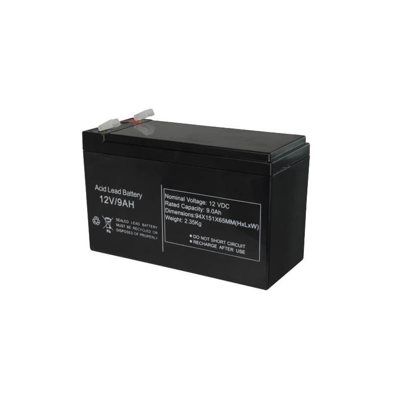 Batería recargable de plomo ácido 12V 9A BAT1290