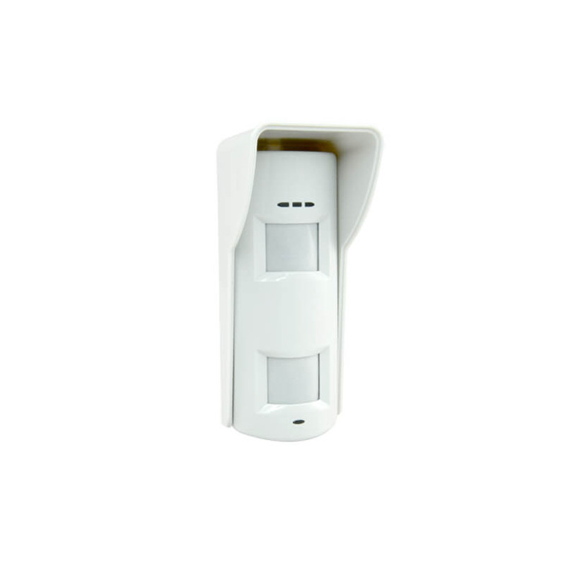 Detector PIR exterior Pyronix XDL12TT-AM triple tecnología antimascotas antimasking 12m Grado 3
