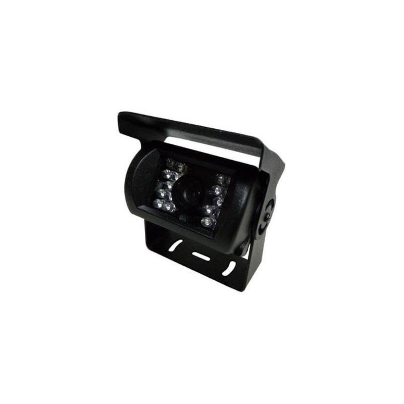 Cámara visión trasera SEC670 CCD Sony 1/3" 600 TVL Infrarrojos 18 leds 3.6mm OSD 12/24V