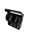 Cámara visión trasera SEC670 CCD Sony 1/3" 600 TVL Infrarrojos 18 leds 3.6mm OSD 12/24V